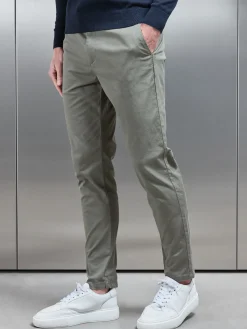 Tailored Chino Trouser - Olive