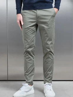 Tailored Chino Trouser - Olive