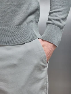 Tailored Chino Trouser - Stone