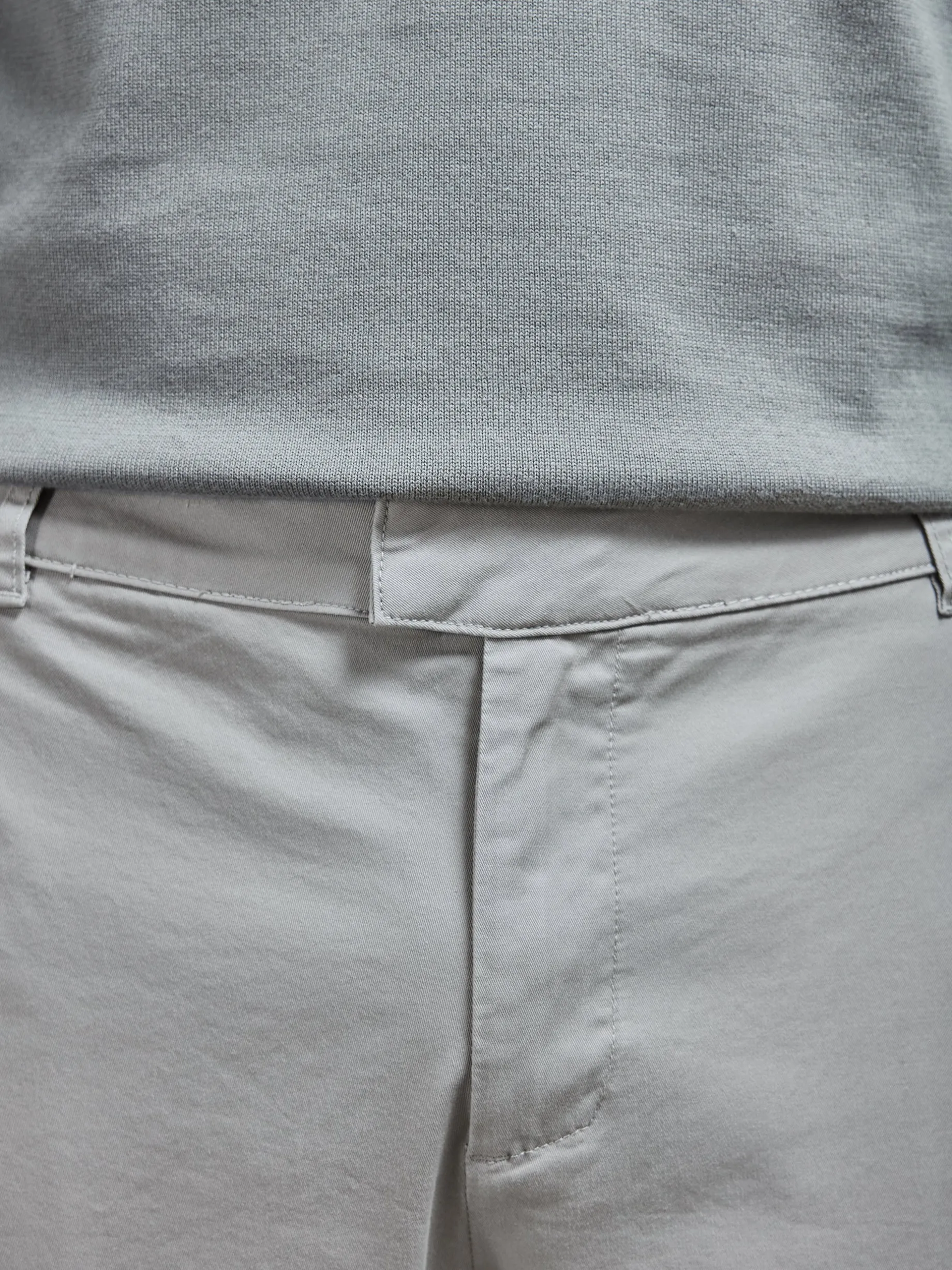 Tailored Chino Trouser - Stone