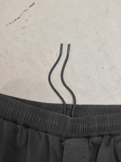 Tailored Drawstring Chino Trouser - Grey
