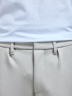 Tailored Interlock Chino Trouser - Stone