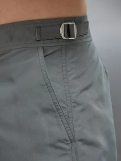 Tailored Swim Short - Olive