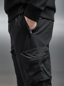 Technical 3D Cargo Pant - Black