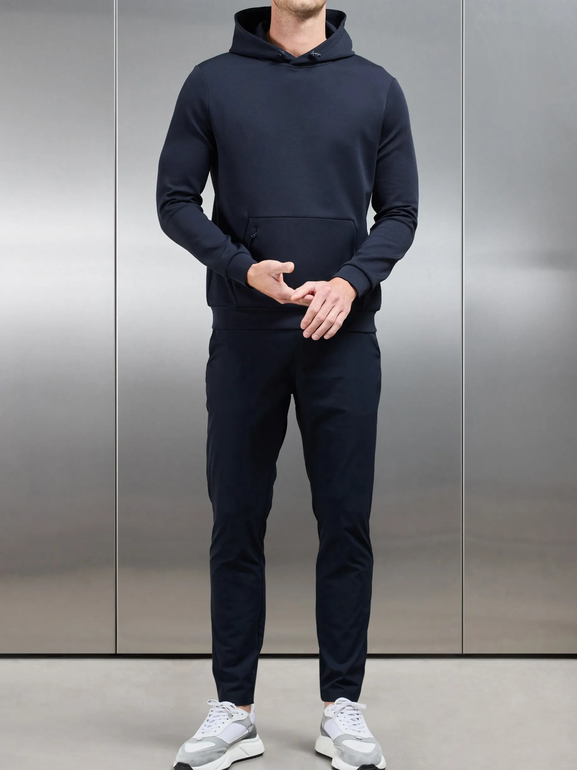 Technical Tailored Trouser - Navy