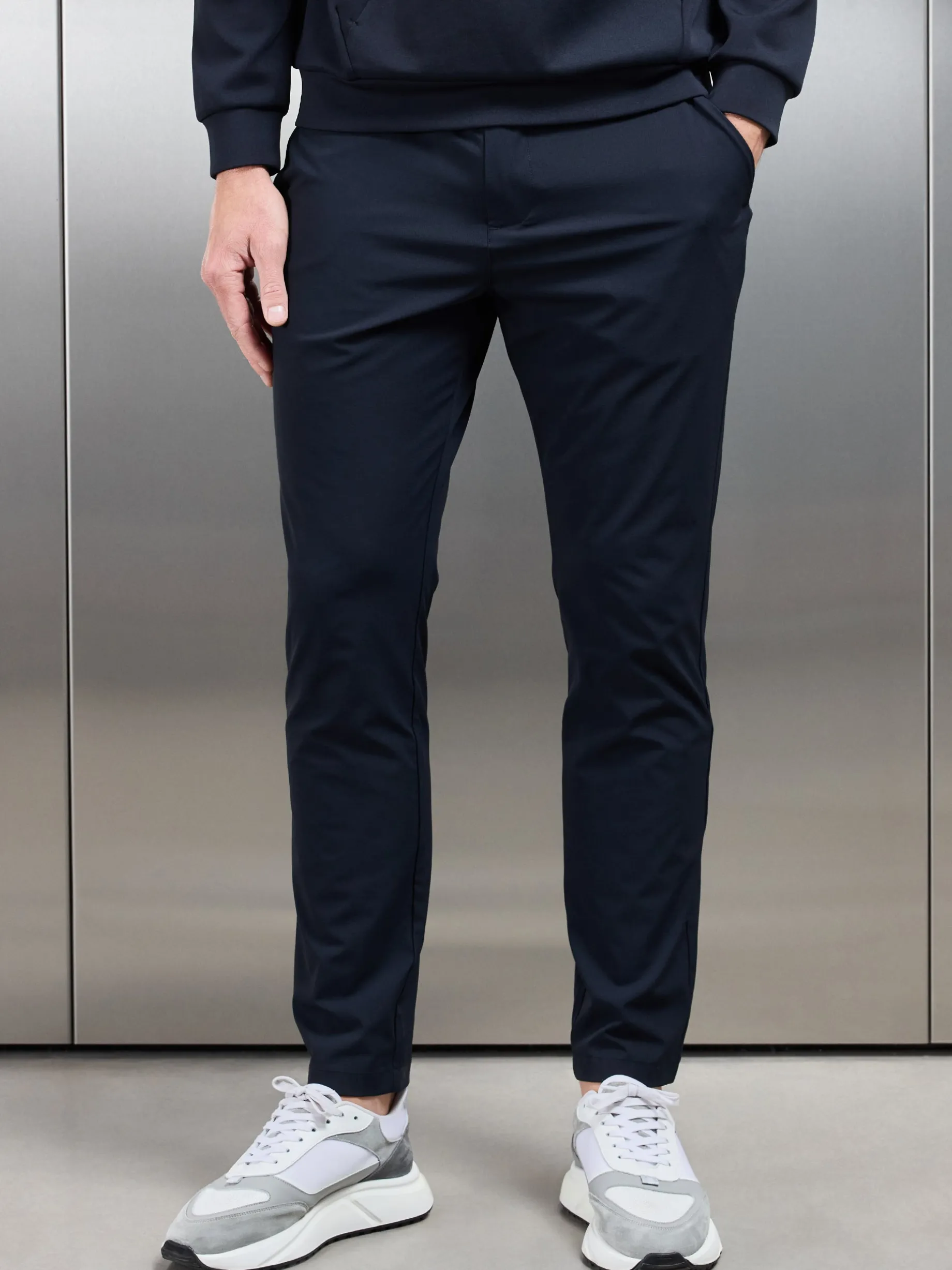 Technical Tailored Trouser - Navy