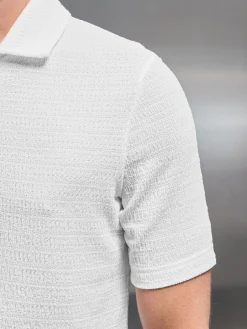 To The Beach Revere Collar Shirt - White