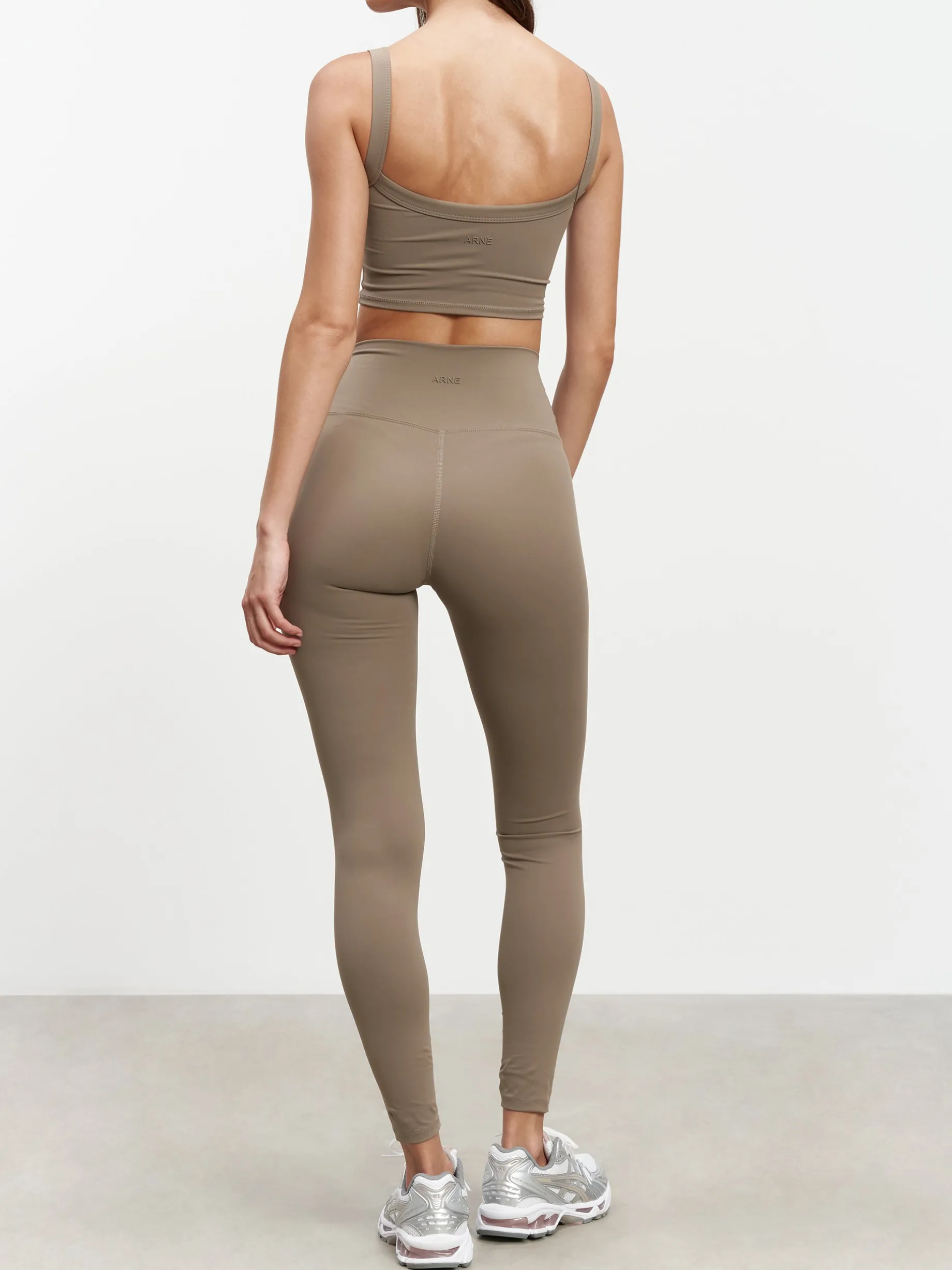 Womens Active Legging - Taupe