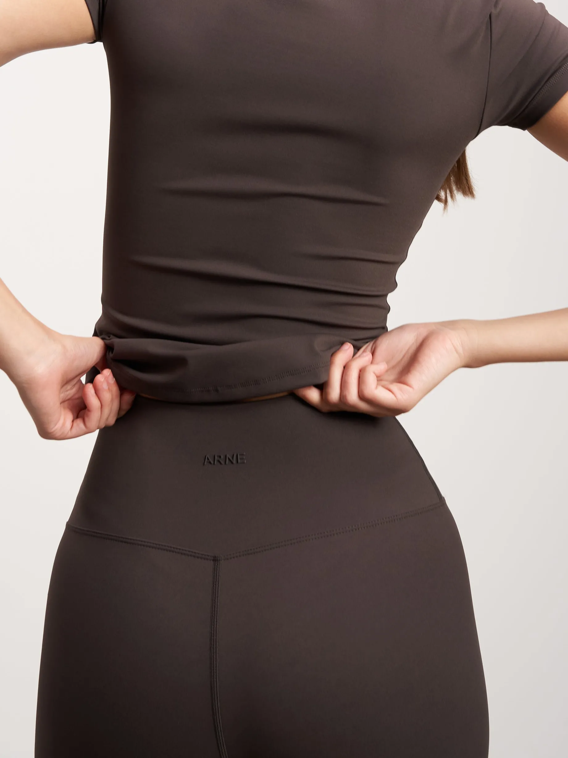 Womens Active Short - Brown