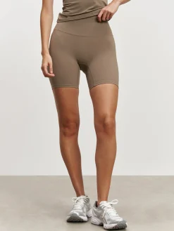 Womens Active Short - Taupe