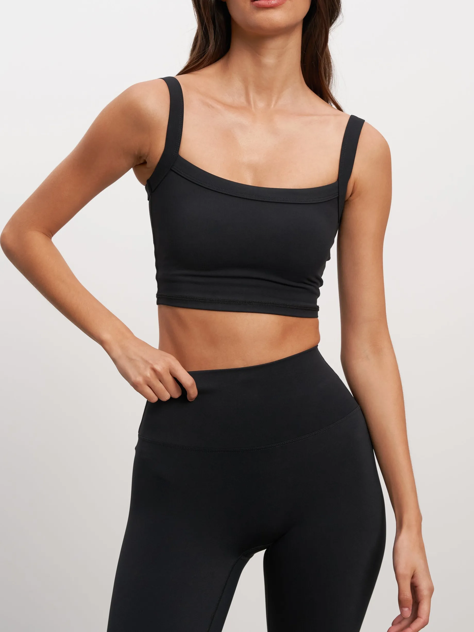 Womens Active Sports Bra - Black