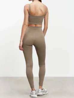 Womens Active Sports Bra - Taupe