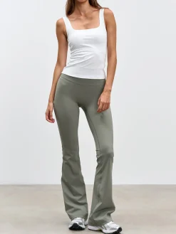 Womens Active Square Neck Vest - White