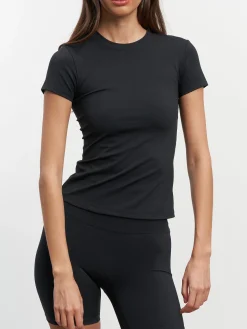 Womens Active T-Shirt - Black