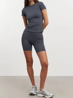 Womens Active T-Shirt - Slate Blue