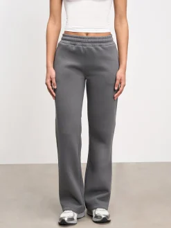 Womens Neoprene Straight Leg Jogger - Grey