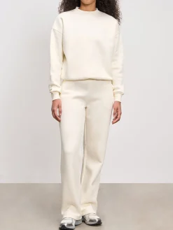 Womens Neoprene Sweatshirt - Ecru