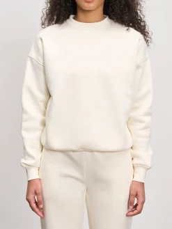 Womens Neoprene Sweatshirt - Ecru