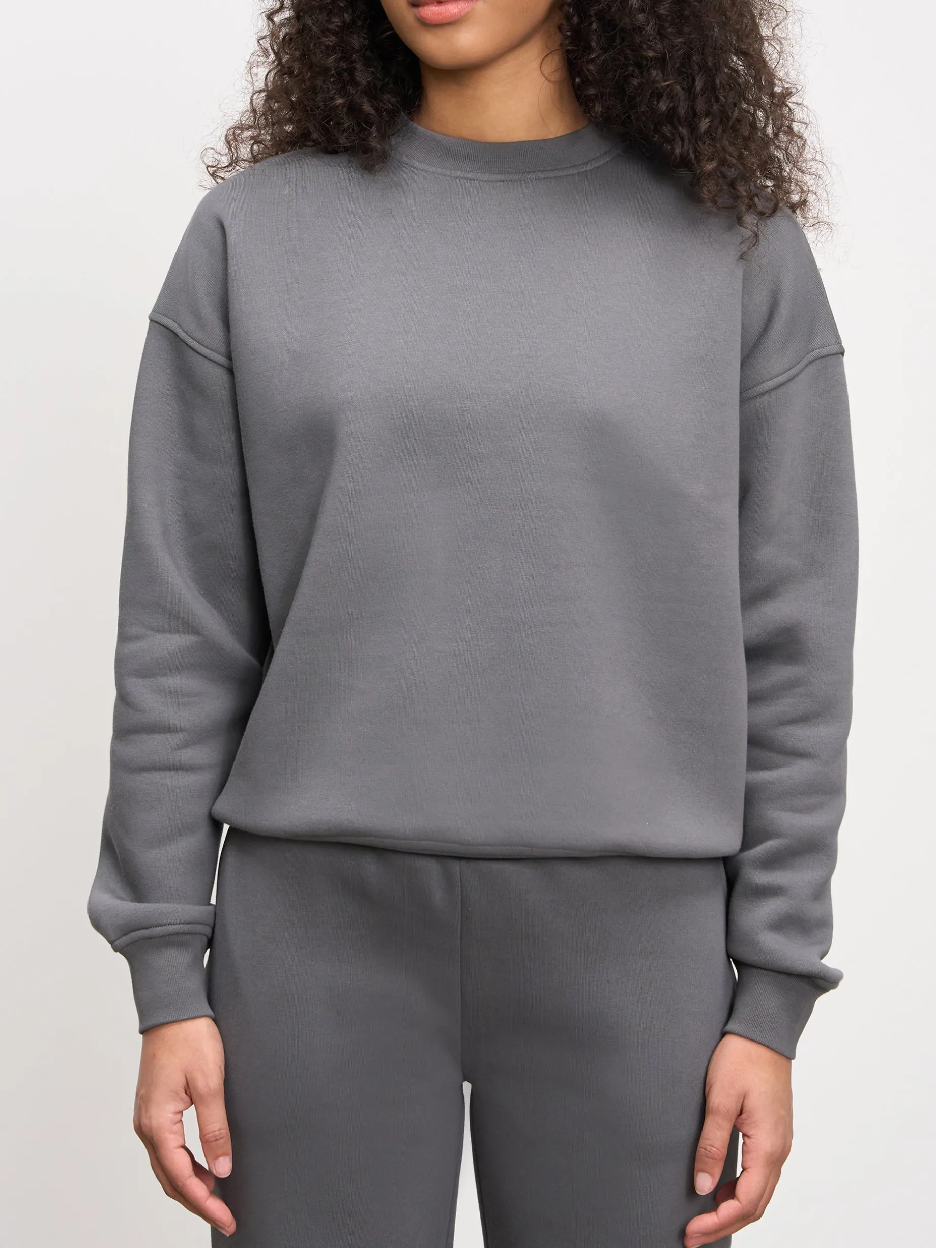 Womens Neoprene Sweatshirt - Grey