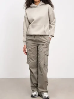 Womens Parachute Cargo Pant - Olive