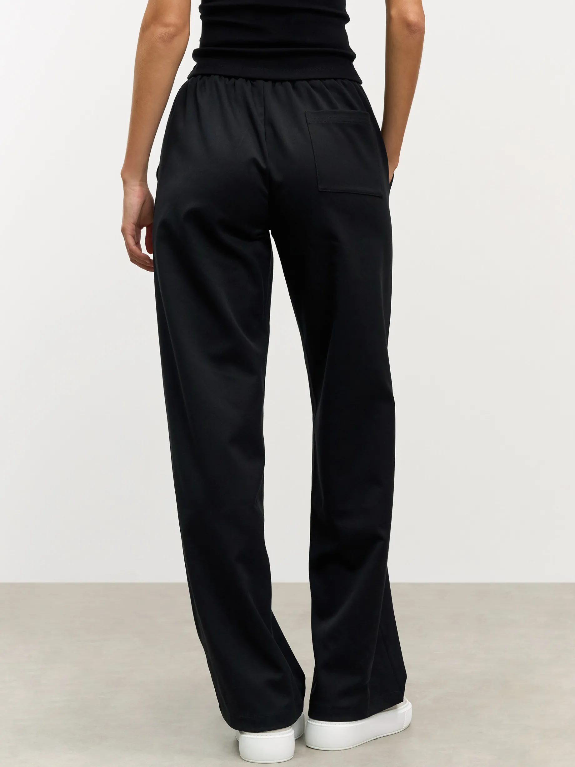Womens Pull On Trouser - Black