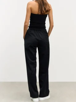 Womens Pull On Trouser - Black