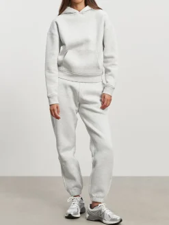 Womens Relaxed Cuffed Jogger - Marl Grey