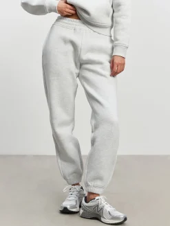 Womens Relaxed Cuffed Jogger - Marl Grey