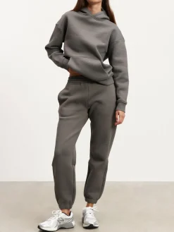 Womens Relaxed Cuffed Jogger - Grey