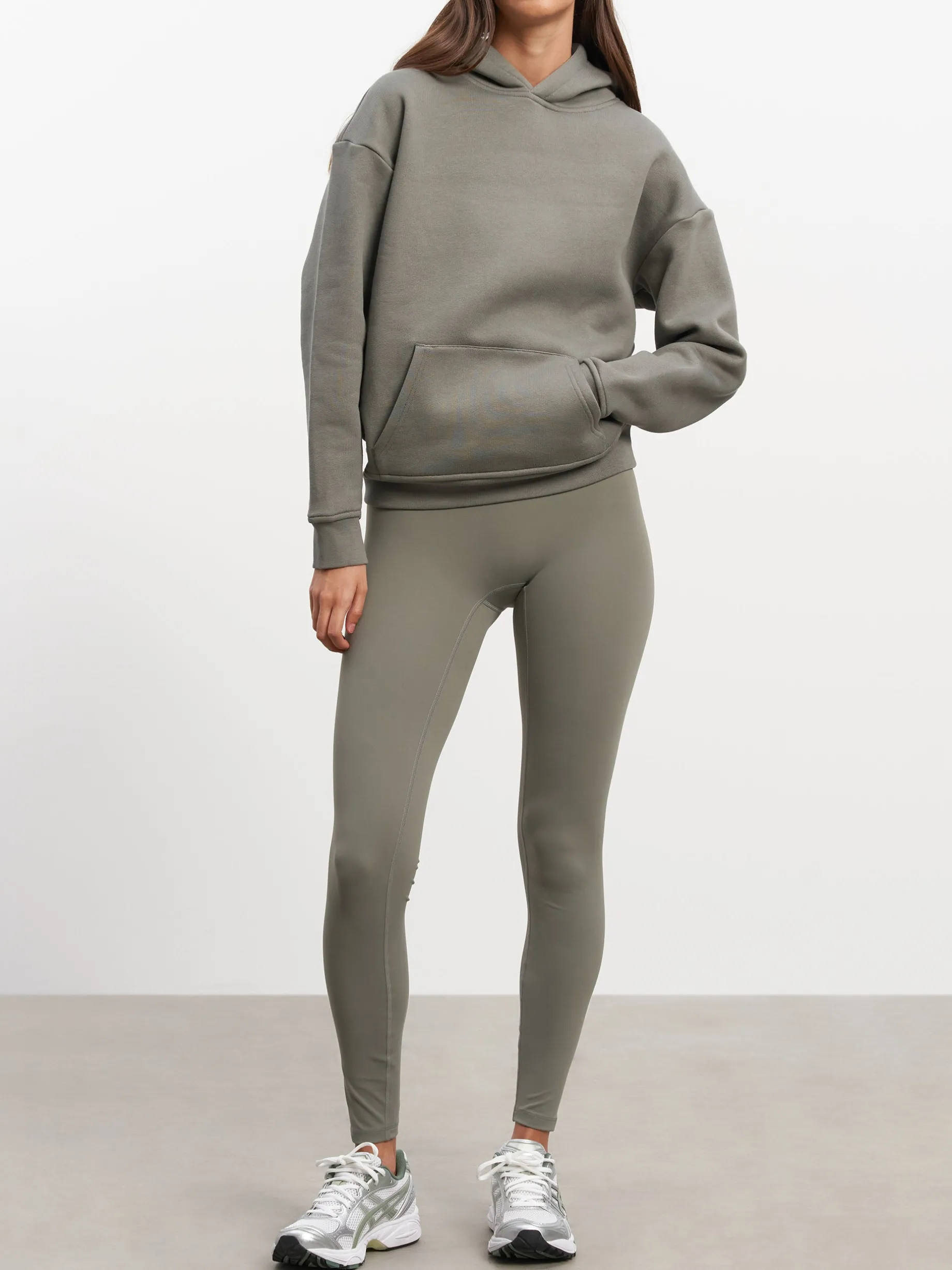 Womens Relaxed Hoodie - Sage