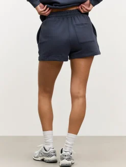Womens Relaxed Jersey Short - Slate Blue