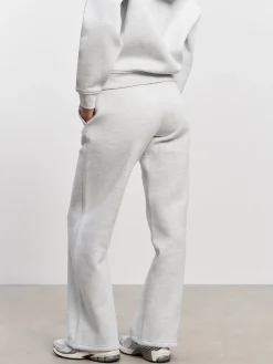 Womens Relaxed Straight Leg Jogger - Marl Grey