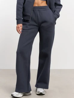 Womens Relaxed Straight Leg Jogger - Slate Blue