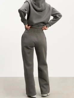 Womens Relaxed Straight Leg Jogger - Grey