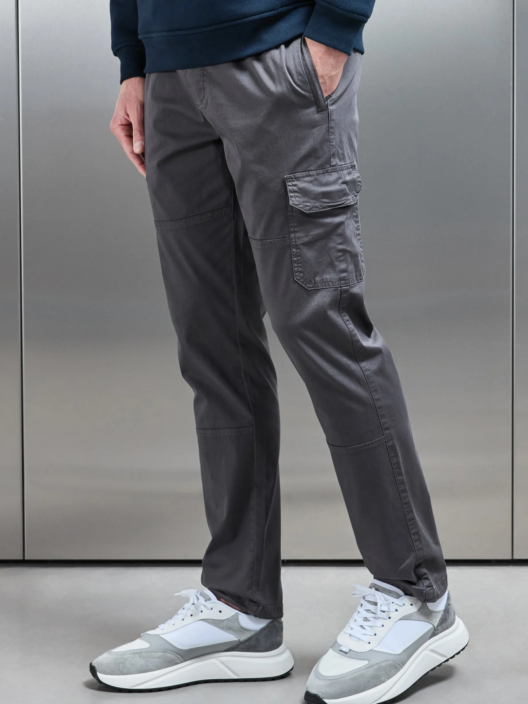 Worker Cargo Pant - Grey