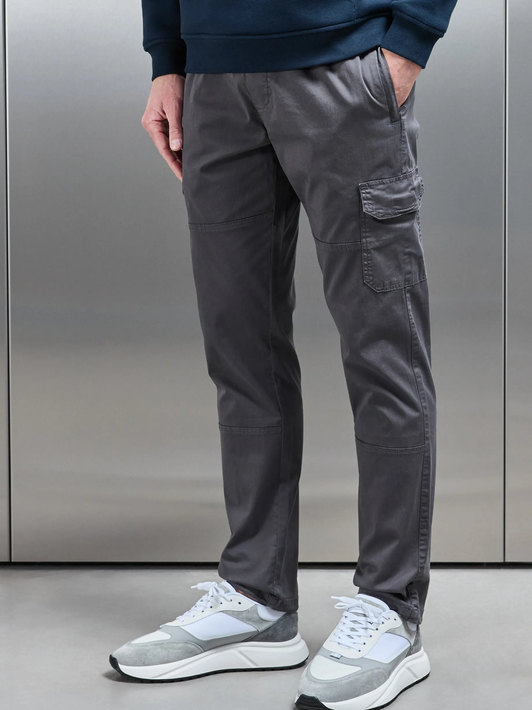 Worker Cargo Pant - Grey